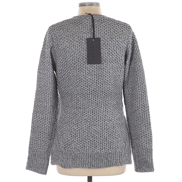 Stylestalker Kyanite Sweater Top Tiered Sides Grey - Picture 3 of 9